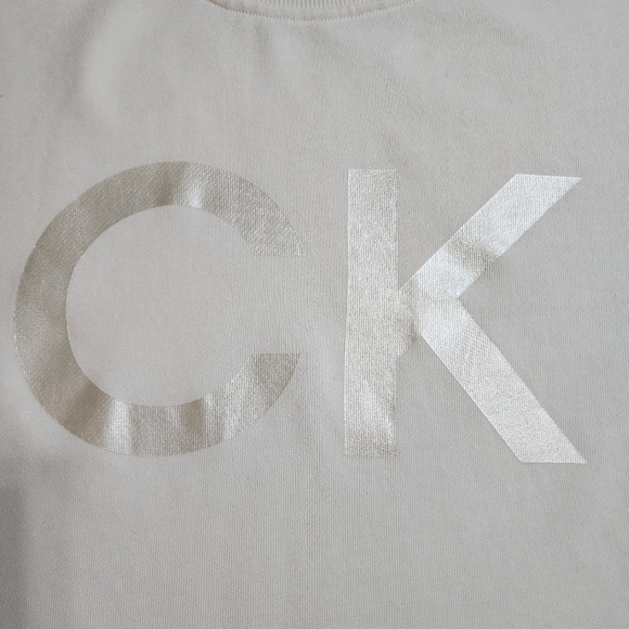 Calvin Klein Performance Longsleeve Crop Top Sz M NWOT - Picture 2 of 5